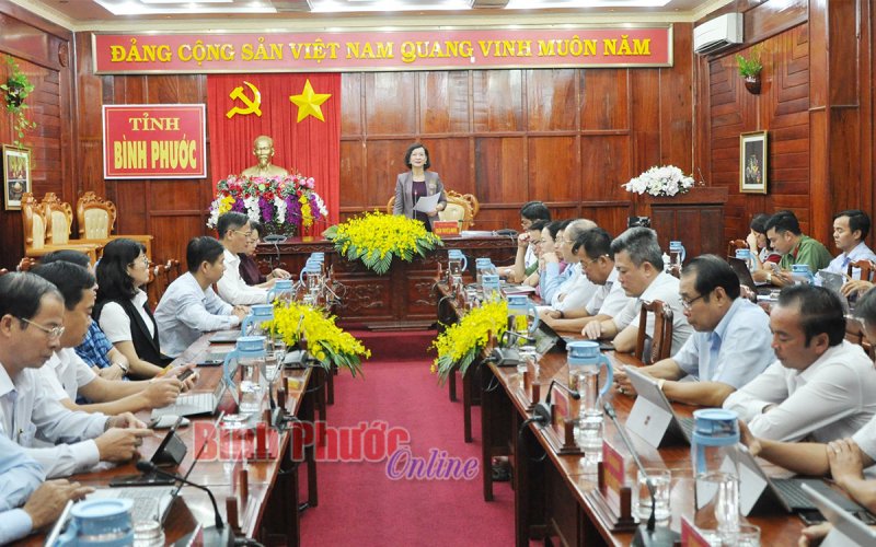 Xây dựng Chính quyền điện tử tỉnh Bình Phước đã có bước tiến vượt bậc