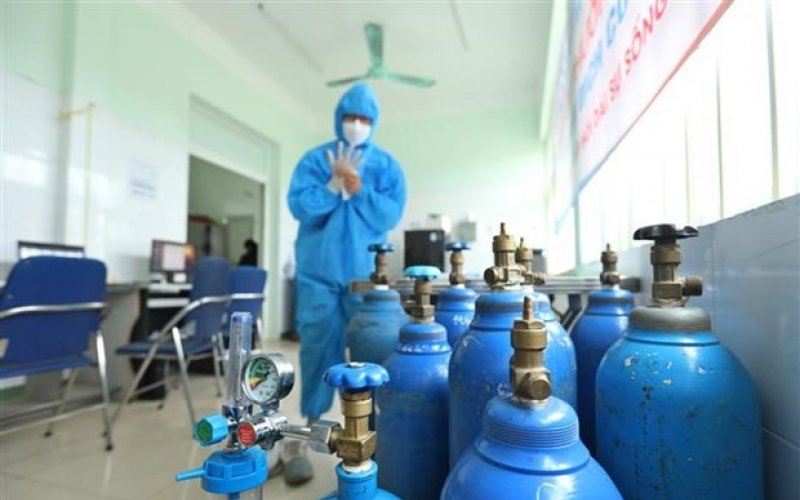 Bảo đảm cung ứng oxy phục vụ điều trị bệnh nhân mắc COVID-19