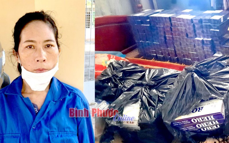 Bắt vụ vận chuyển, tàng trữ hơn 6.000 bao thuốc lá ngoại