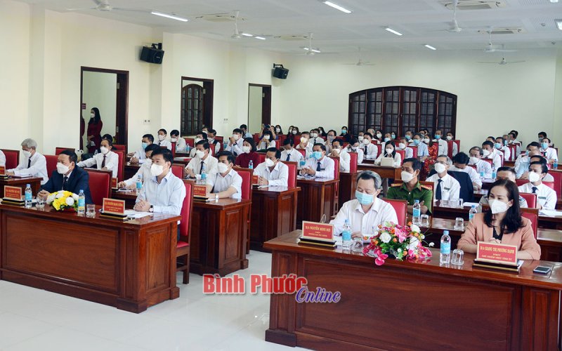 Bình Phước: Năm 2021, Tòa án nhân dân 2 cấp giải quyết 80,71% vụ, việc 