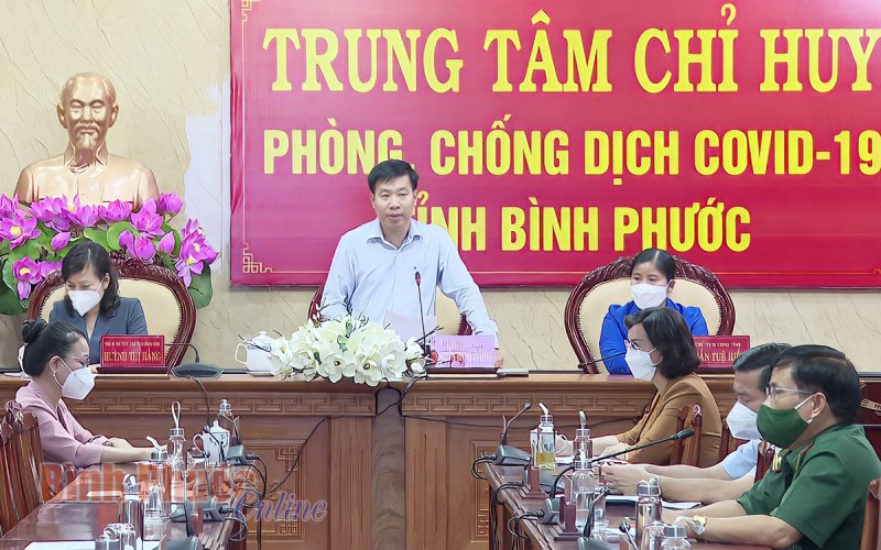 Bình Phước: Nhiễm mới Covid-19 giảm 1.585 ca so tuần trước