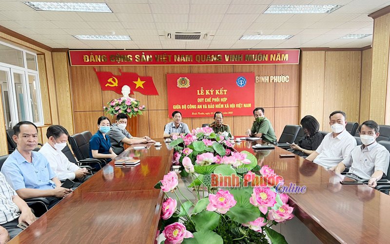 Bộ Công an và BHXH Việt Nam ký kết quy chế phối hợp