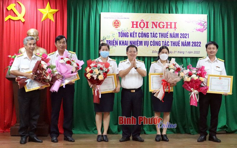 Chi cục thuế Đồng Xoài - Đồng Phú hoàn thành 141% dự toán thu tỉnh giao