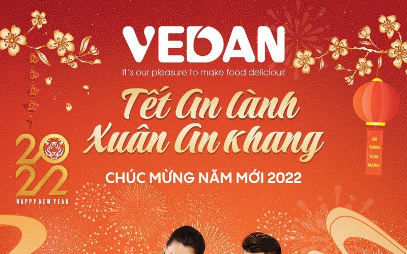 Công ty Cổ phần hữu hạn Vedan Việt Nam chúc mừng năm mới 2022