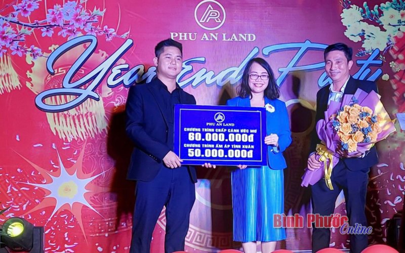 Công ty Phú An Land ủng hộ hoạt động thiện nguyện hơn 3 tỷ đồng 