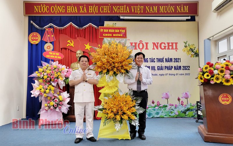 Cục Thuế Bình Phước triển khai 6 nhiệm vụ trọng tâm trong năm 2022