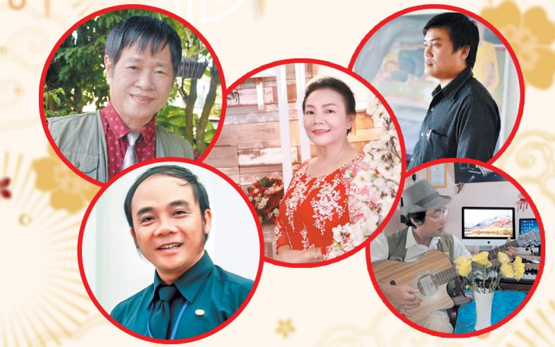 Đầu xuân gặp gỡ văn nghệ sĩ Bình Phước