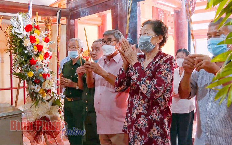 Đền thờ Bà Rá và sự tưởng nhớ đồng chí, đồng đội