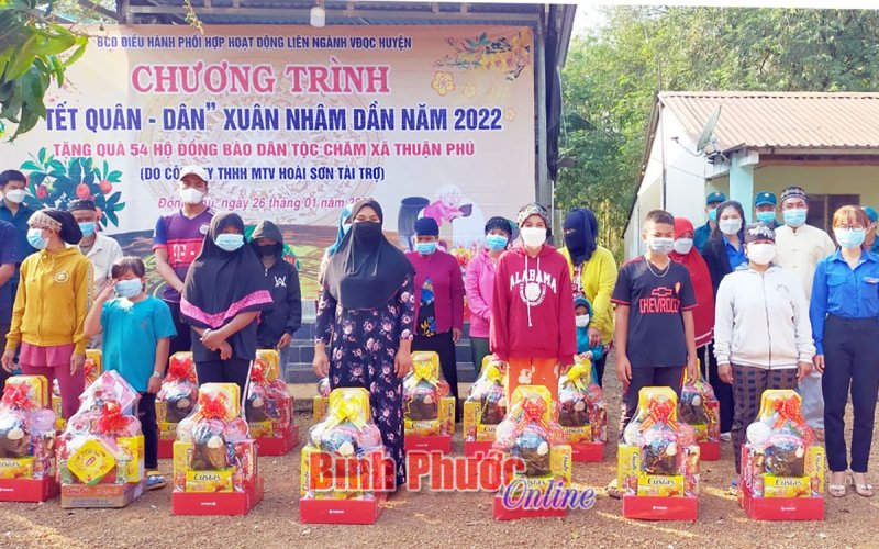 Đồng Phú tổ chức “Tết quân dân” xuân Nhâm Dần