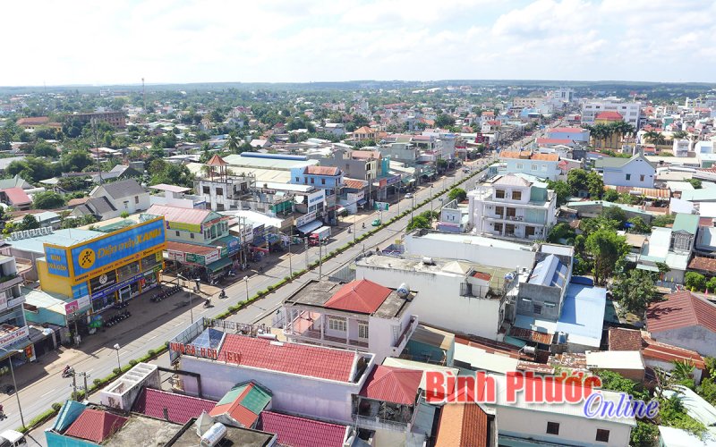 Đồng Xoài đề xuất mở rộng địa giới hành chính 