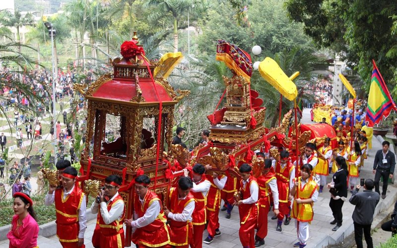 Lễ hội truyền thống: Kh&ocirc;ng tổ chức phần hội, chỉ thực hiện nghi lễ