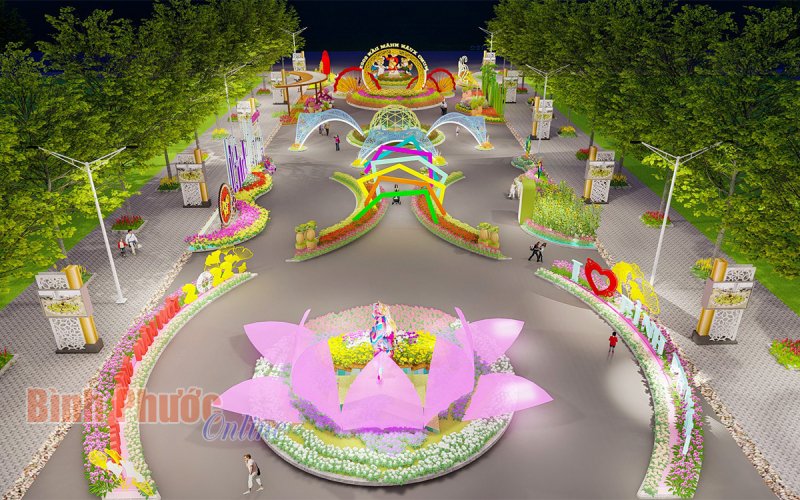 Mang sắc xu&acirc;n về th&agrave;nh phố