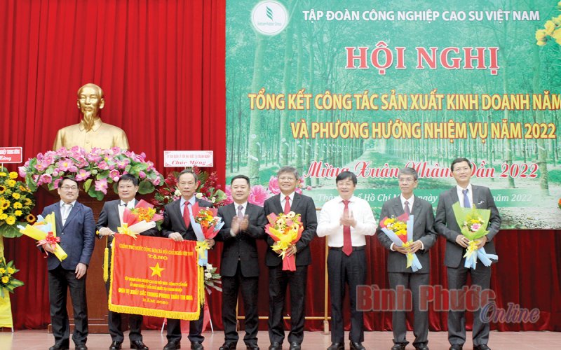 Một năm thắng lợi của Tập đoàn Công nghiệp cao su Việt Nam