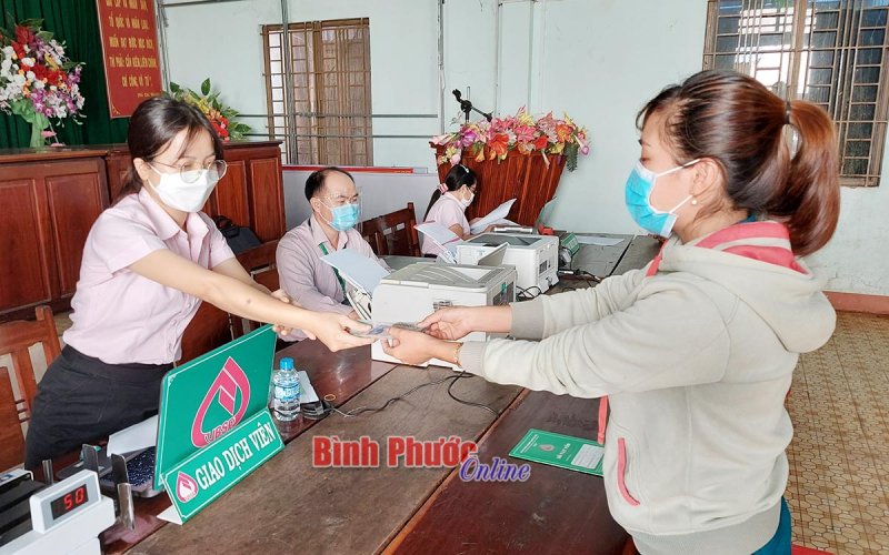 Ngân hàng CSXH Phước Long giải ngân hoàn thành 99,98% chỉ tiêu vốn tín dụng
