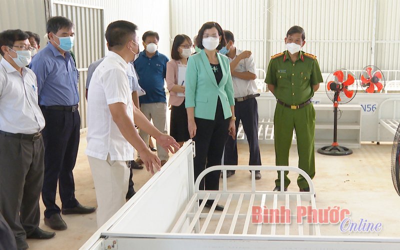 Ngày 10-1, Bình Phước sẽ đưa Bệnh viện dã chiến điều trị Covid-19 gần 1.000 giường vào hoạt động