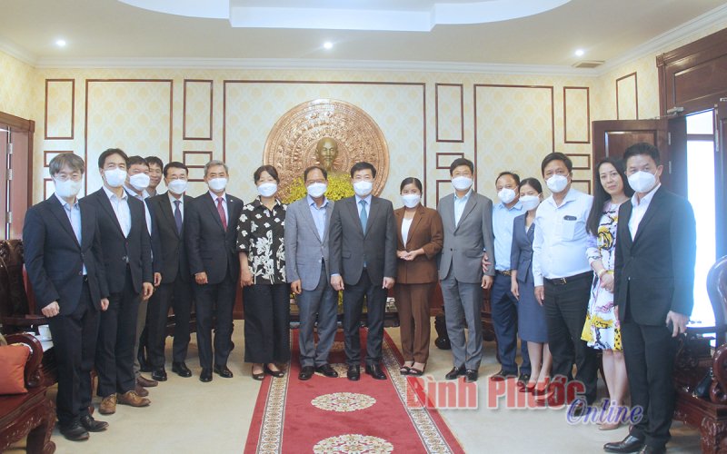 Nhiều cơ hội hợp tác và phát triển giữa Hàn Quốc với tỉnh Bình Phước