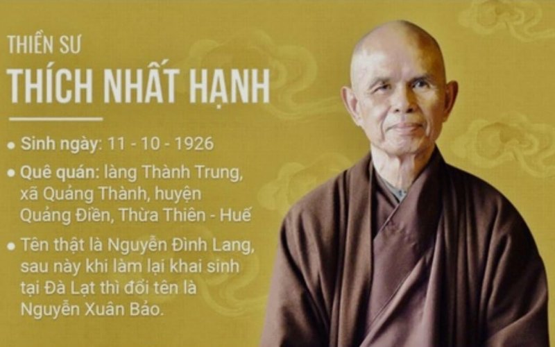 Thiền sư Thích Nhất Hạnh viên tịch (1926-2022)