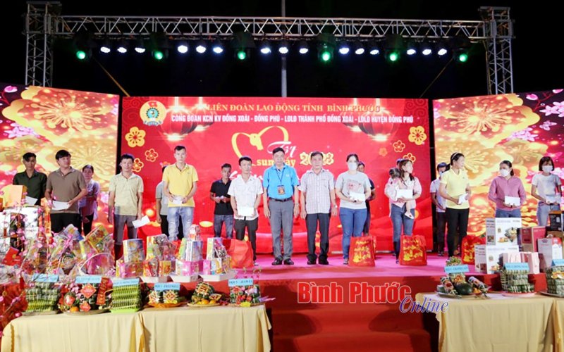 Ấm áp Tết sum vầy - Xuân gắn kết tại Khu công nghiệp khu vực Đồng Xoài - Đồng Phú