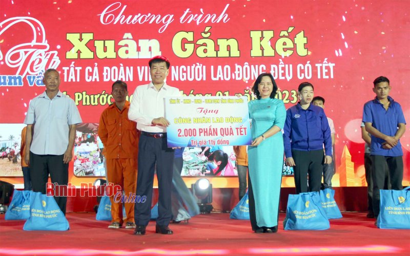 B&igrave;nh Phước: Ấm &aacute;p &ldquo;Tết sum vầy - Xu&acirc;n gắn kết&rdquo;