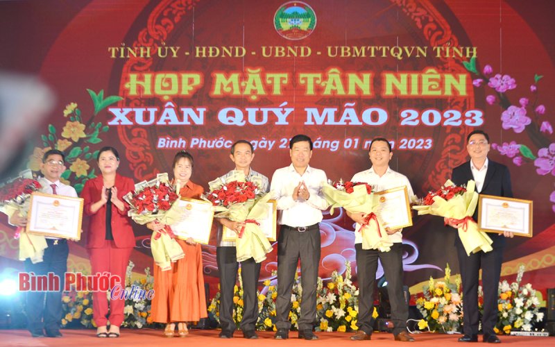 Bình Phước họp mặt tân niên xuân Quý Mão 2023