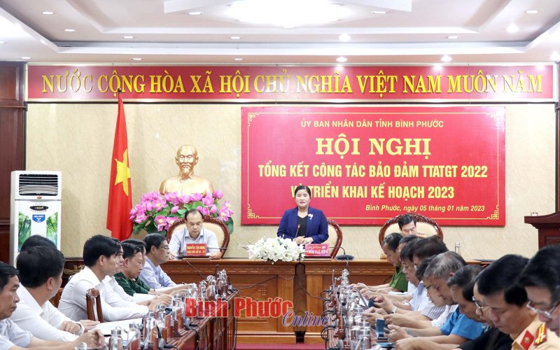 Bình Phước: Năm 2022, tai nạn giao thông giảm cả 3 tiêu chí