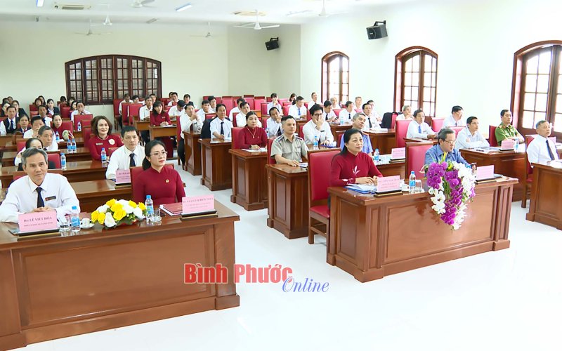 Bình Phước: Năm 2022, tòa án nhân dân hai cấp giải quyết 5.965 vụ, việc