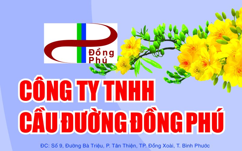 Công ty TNHH cầu đường Đồng Phú chúc mừng năm mới 2023