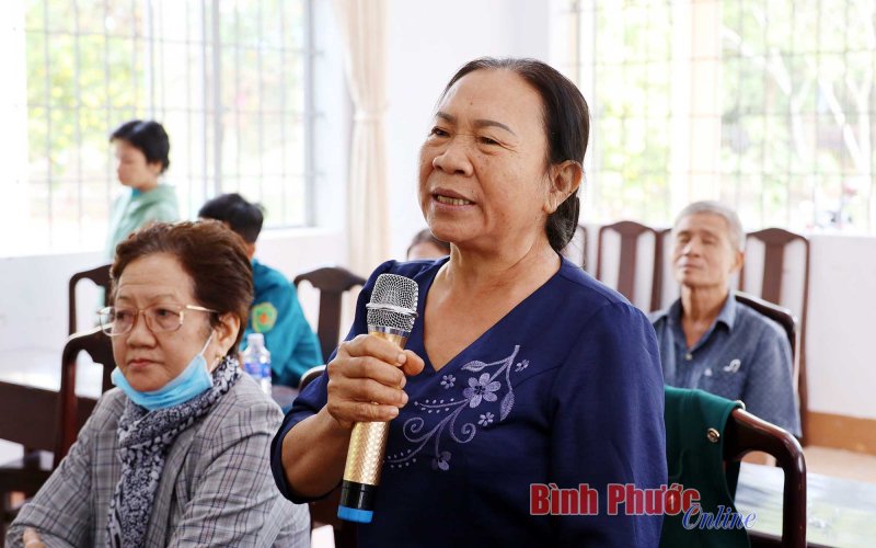 Cử tri Hớn Quản kiến nghị nhiều vấn đề liên quan đời sống người dân