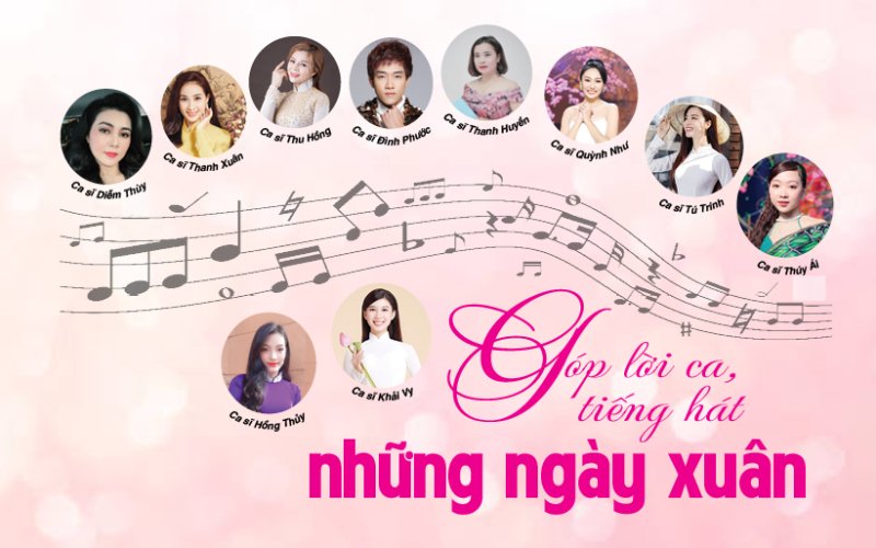 Góp lời ca, tiếng hát những ngày xuân