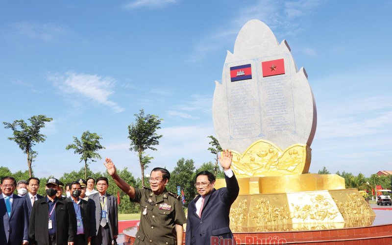 Lộc Ninh - điểm sáng về công tác đối ngoại