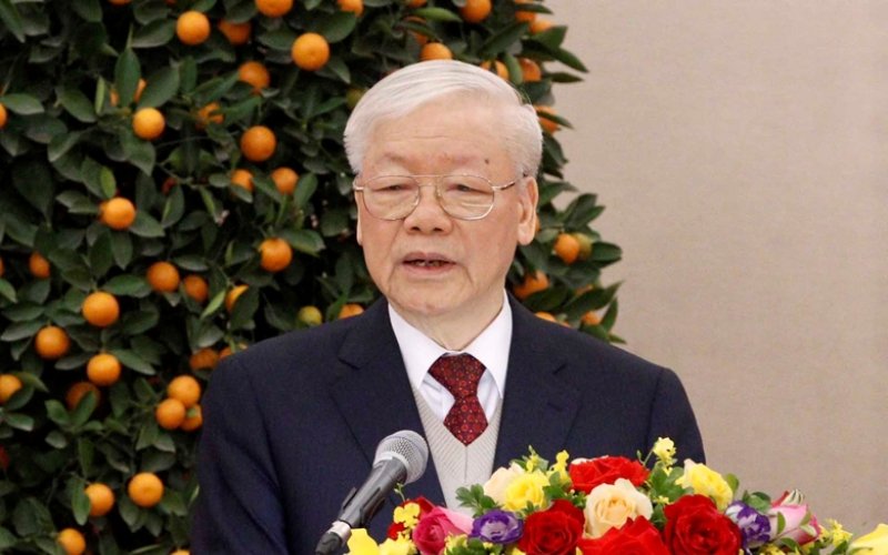 Lời chúc Tết Quý Mão - 2023 của Tổng Bí thư Nguyễn Phú Trọng