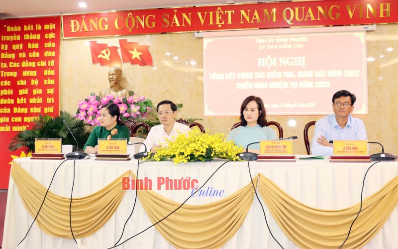 Bình Phước: Triển khai các vấn đề kiểm tra rất nghiêm túc và đạt hiệu quả cao