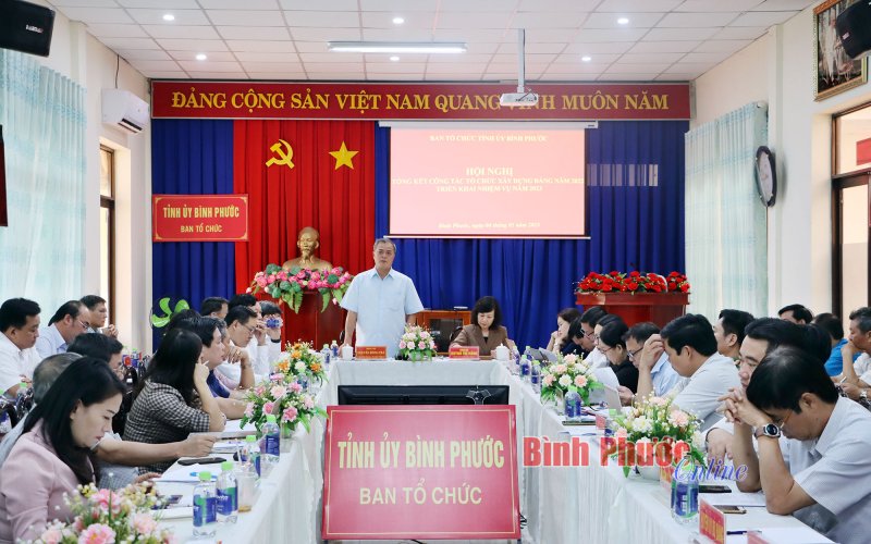 Năm 2022, Bình Phước kết nạp 1.233 đảng viên