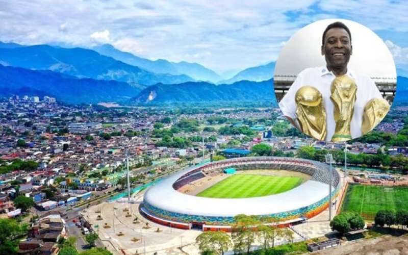 Sân vận động đầu tiên ở Mỹ Latinh được đặt theo tên “Vua bóng đá" Pele