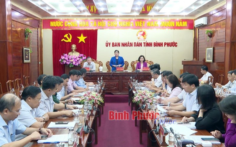 Thống nhất 6 nội dung trình kỳ họp chuyên đề HĐND tỉnh