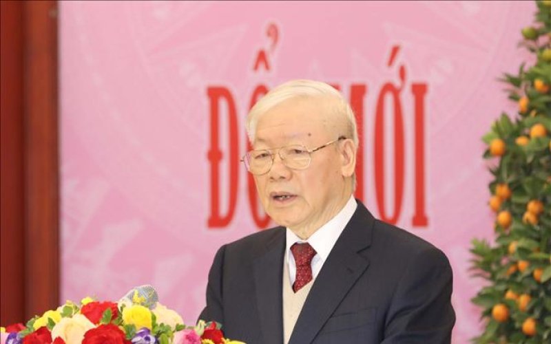 Tổng Bí thư: Nỗ lực phấn đấu xây dựng đất nước ngày càng phồn vinh, hạnh phúc