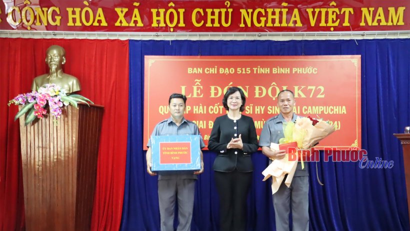 43 hài cốt liệt sĩ được quy tập về nước