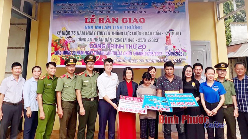 Agribank Tây Bình Phước chung tay vì cộng đồng