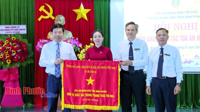 Bình Phước: Chất lượng giải quyết, xét xử của tòa án 2 cấp ngày càng cao