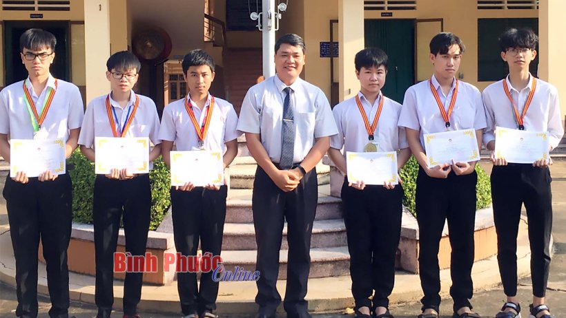 Bình Phước đoạt 62 giải kỳ thi học sinh giỏi cấp quốc gia