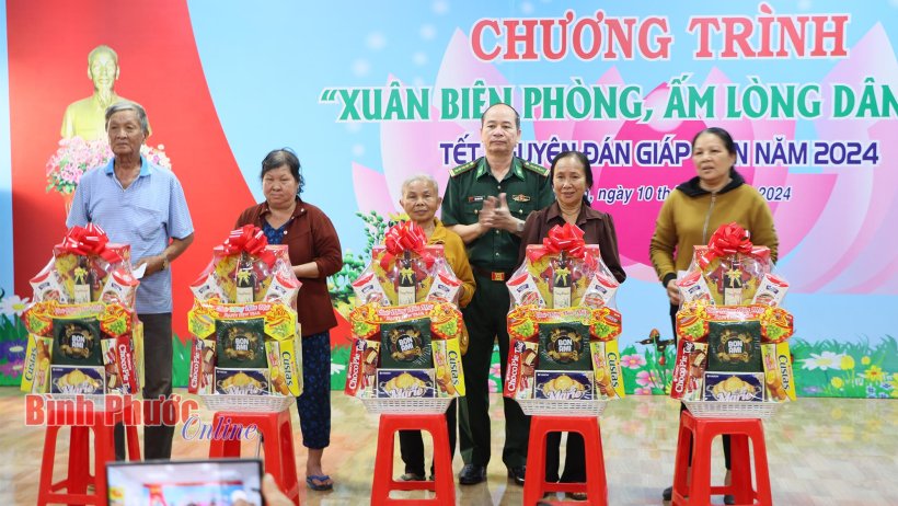 Bình Phước tổ chức chương trình “Xuân biên phòng ấm lòng dân bản”