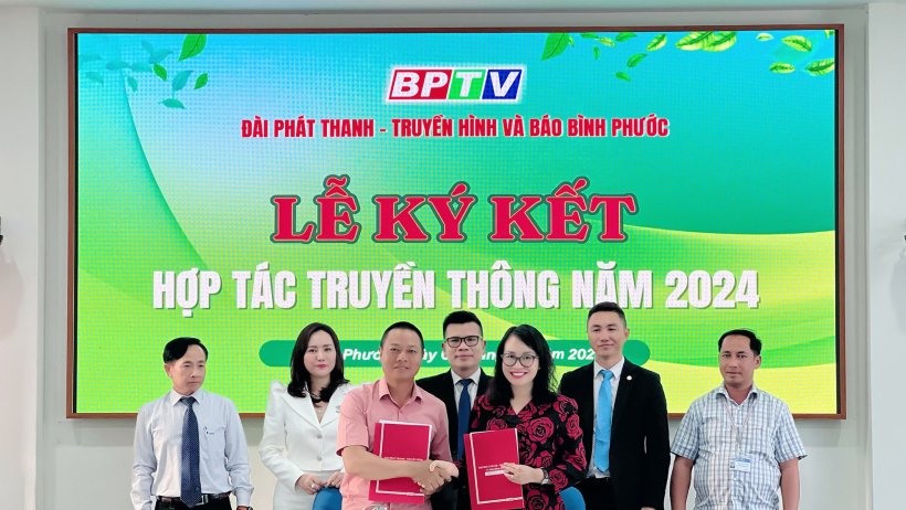 BPTV ký kết hợp tác truyền thông năm 2024