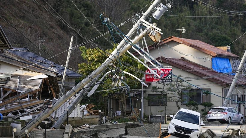 Cảnh báo về các nguy cơ thứ cấp sau thảm họa động đất ở Nhật Bản