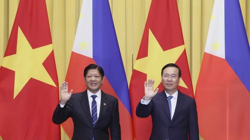 Chủ tịch nước Võ Văn Thưởng hội đàm với Tổng thống Philippines