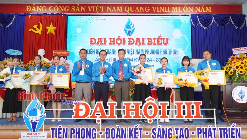Đại hội đại biểu điểm Hội Liên hiệp thanh niên phường Phú Thịnh
