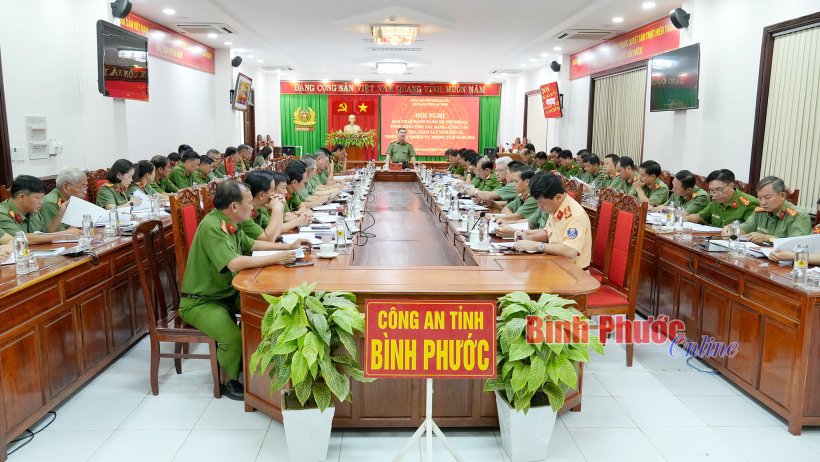 Đảng bộ Công an tỉnh hoàn thành xuất sắc các mặt công tác năm 2023