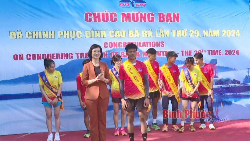 Giải Vô địch quốc gia Việt dã leo núi ‘Chinh phục đỉnh cao Bà Rá' năm 2024: Nét mới từ sự tham dự của vận động viên nước ngoài