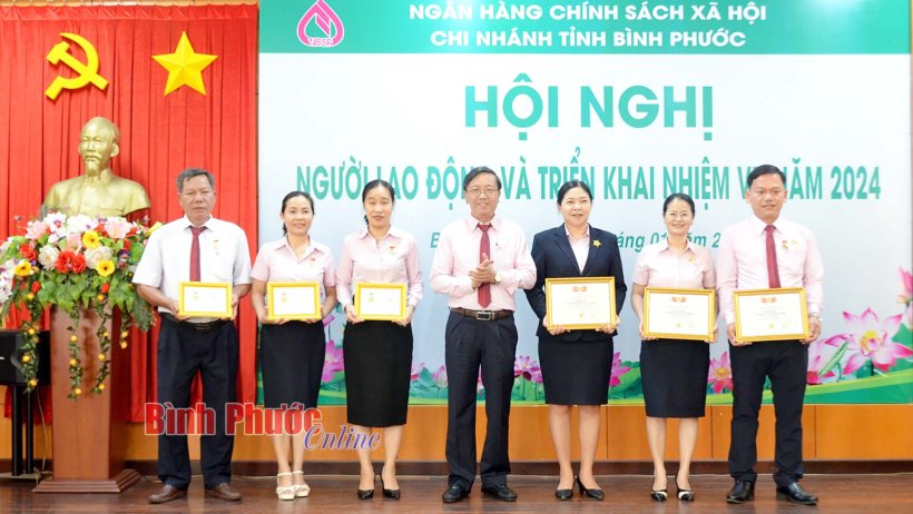 Hội nghị người lao động Ngân hàng Chính sách xã hội chi nhánh tỉnh Bình Phước năm 2024