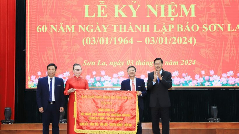 Lễ kỷ niệm 60 năm Ngày thành lập Báo Sơn La