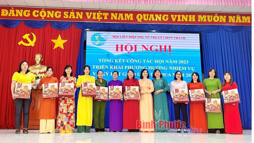 Phụ nữ Chơn Thành dẫn đầu phong trào thi đua 2023
